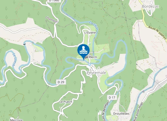 Map of LE VIEUX MOULIN