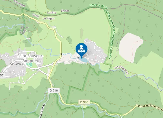 Map of LE LAC DU DEVOIS