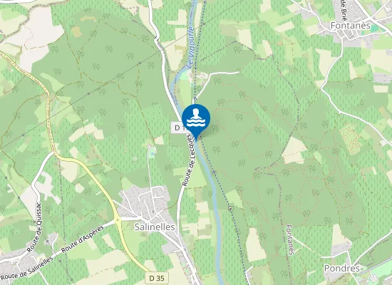 Map of LE MOULIN DE RUNEL