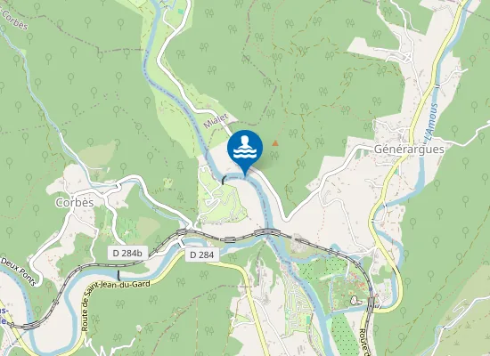 Map of LE MAS DU PONT