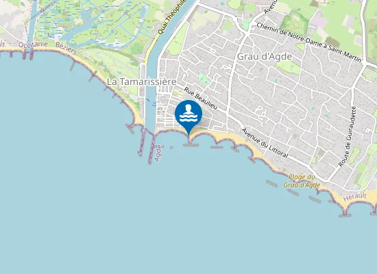 Map of GRAU SAINT VINCENT