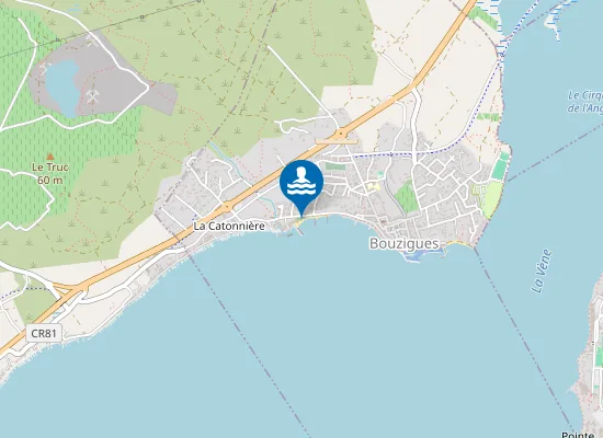 Map of ETANG DE THAU - LA TREMIE