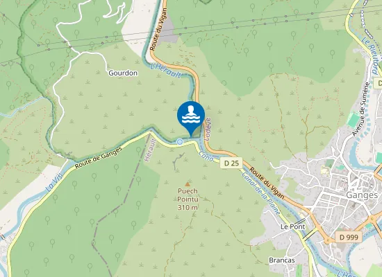 Map of VIS-LES CASCADES