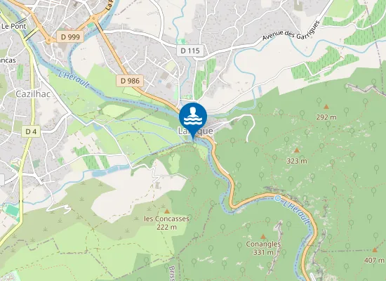 Map of HERAULT-LE VILLAGE