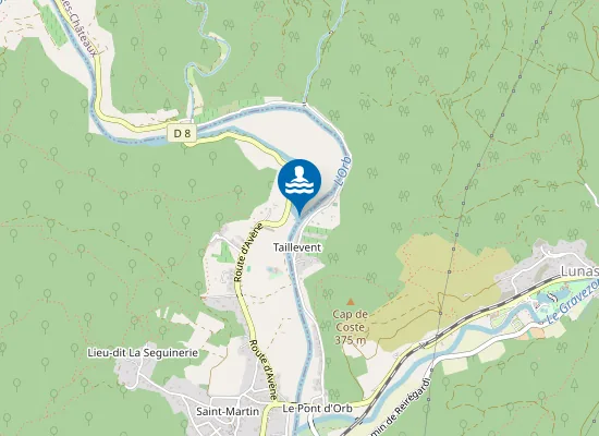 Map of ORB-TAILLEVENT