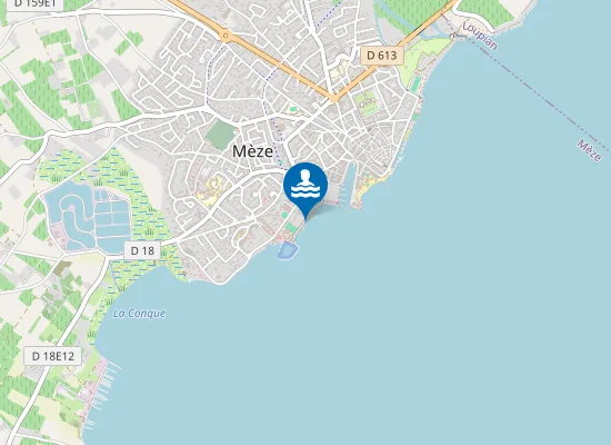 Map of ETANG DE THAU - VILLAGE VACANCES