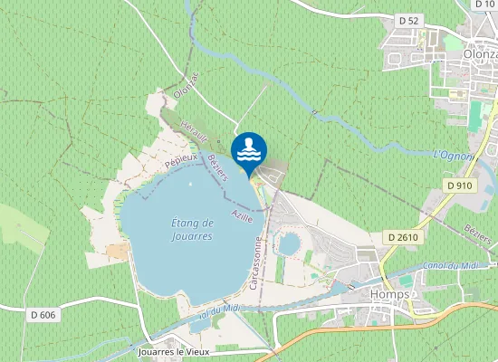 Map of ETANG DE JOUARRES