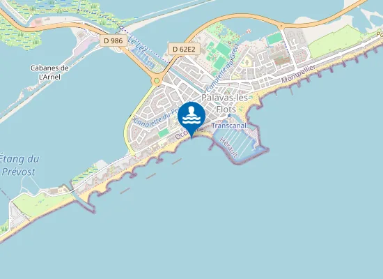 Map of RIVE DROITE - SAINT PIERRE