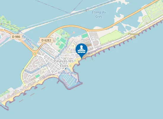 Map of RIVE GAUCHE - HOTEL DE VILLE