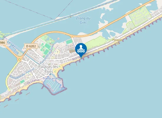 Map of RIVE GAUCHE - LES FLOTS DU SUD