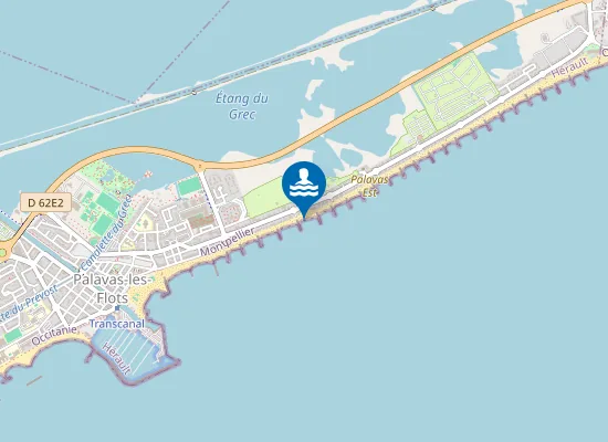 Map of RIVE GAUCHE - SAINT ROCH