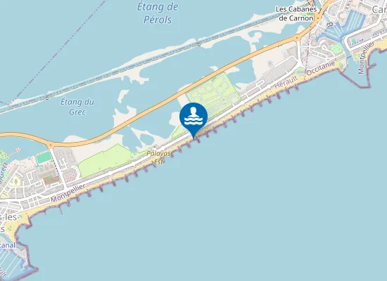 Map of RIVE GAUCHE - SAINT MAURICE