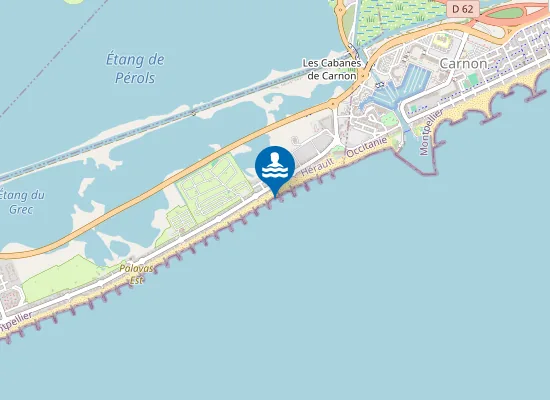 Map of RIVE GAUCHE -LE GREC