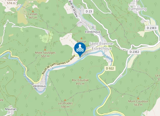 Map of MARE-PLAN D'EAU DU MOULIN