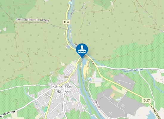 Map of HERAULT-LE LABADOU