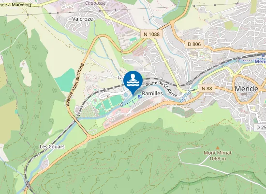 Map of PARC WUNSIEDEL