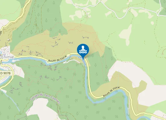 Map of BASE DE PLEIN AIR