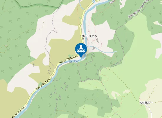 Map of HAUTERIVES AVAL