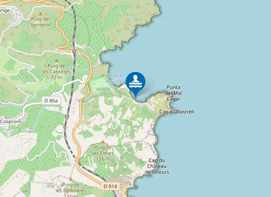 Map of PLAGE DU FOURAT