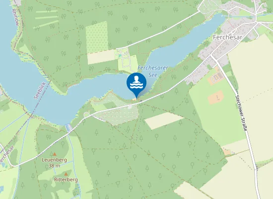 Map of HOHENNAUENER SEE FERCHESAR DRANSESCHLUCHT