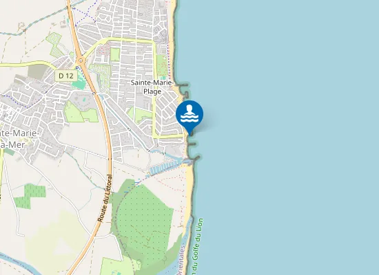 Map of PLAGE DU 1ER EPI