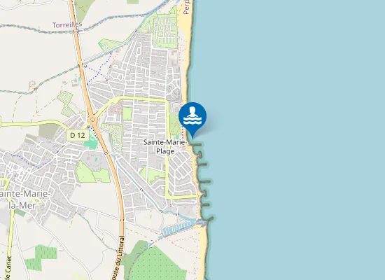 Map of PLAGE DU 4EME EPI