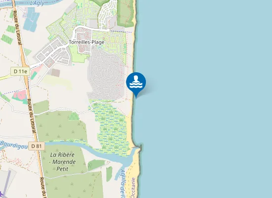 Map of PLAGE SUD