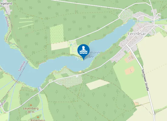 Map of HOHENNAUENER SEE FERCHESAR ZELTPLATZ