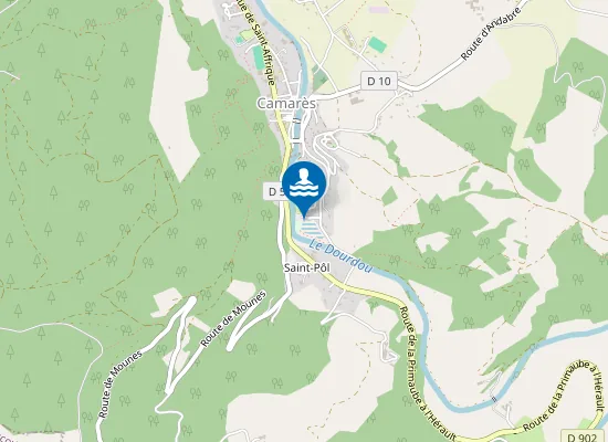 Map of PLAN D'EAU DES ZIZINES