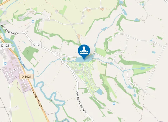 Map of LAC DES 3 VALLEES