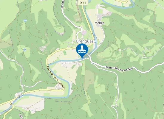 Map of CAMPING MUNICIPAL