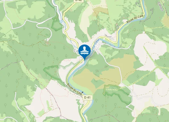 Map of MOULIN DE CABRERETS