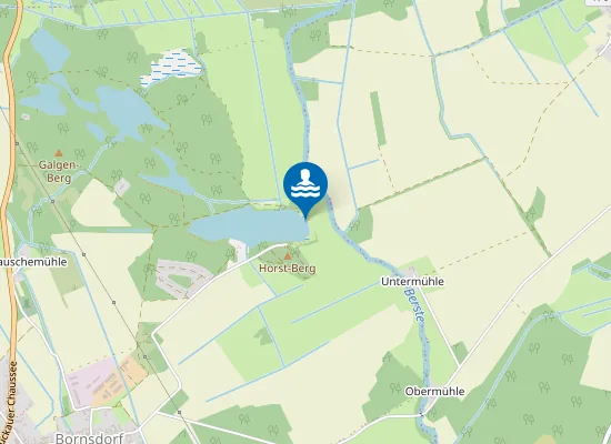 Map of HORSTTEICH BORNSDORF