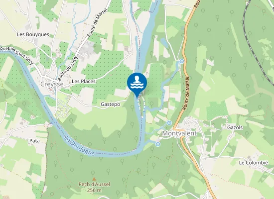 Map of LE VIEUX CHENE