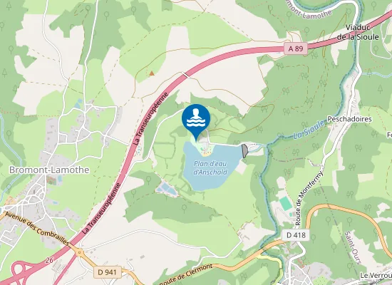 Map of PLAN D'EAU D'ANSCHALD