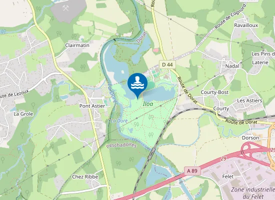 Map of PLAN D'EAU D'ILOA