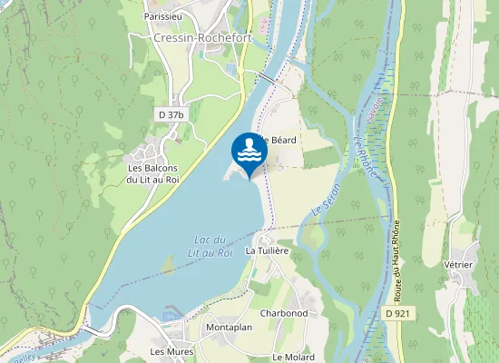 Map of PARC AQUATIQUE - PLAGE DE L'ECOINCON