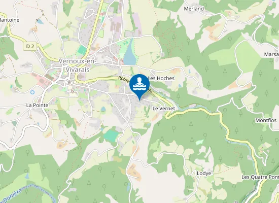 Map of LE LAC AUX RAMIERS