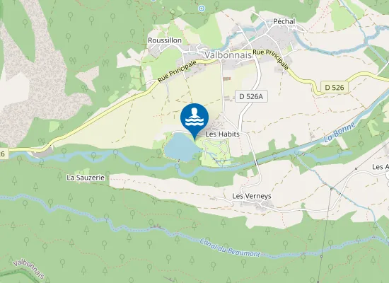 Map of VALBONNAIS - LAC DE VALBONNAIS