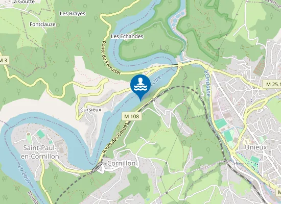 Map of RET.GRANGENT - VIGIE MOUETTE