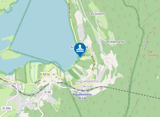 Map of PLAGE CAMPING GCU