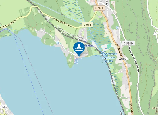 Map of PLAGE DE CHATILLON