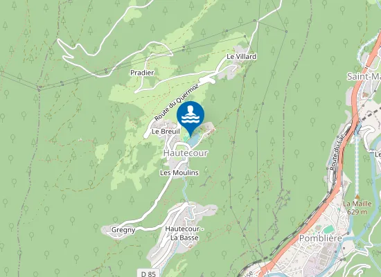 Map of PLAN D'EAU DE LA TRAPPE