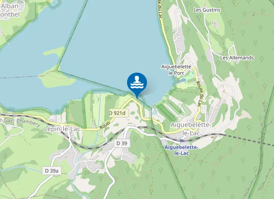 Map of PLAGE HOTEL LES SIRENES