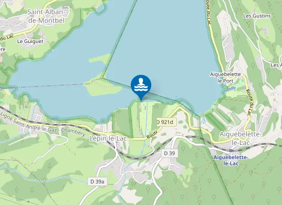 Map of PLAGE CAMPING FERRAND