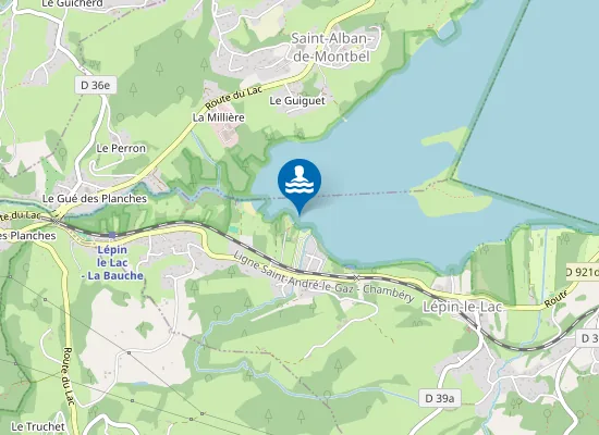 Map of PLAGE DU CURTELET