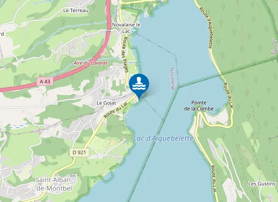 Map of PLAGE SAINT ALBAN