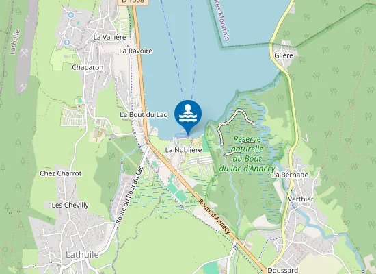 Map of DOUSSARD MUNICIPALE