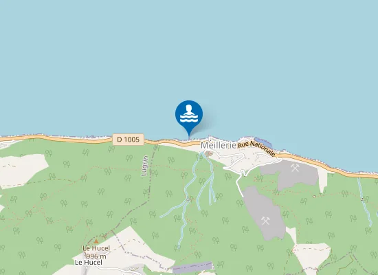 Map of MEILLERIE MUNICIPALE