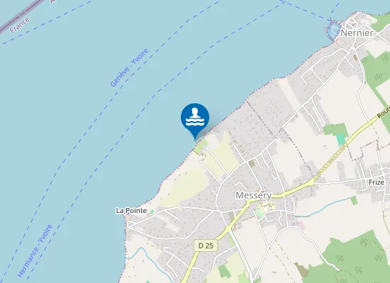 Map of MESSERY MUNICIPALE